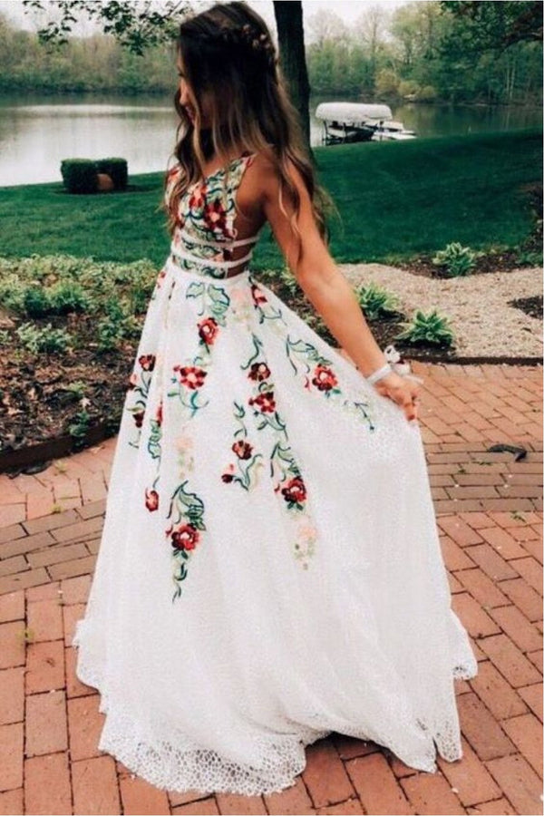 SSR0560,Good quality prom dresses white evening long dress applique school event dress