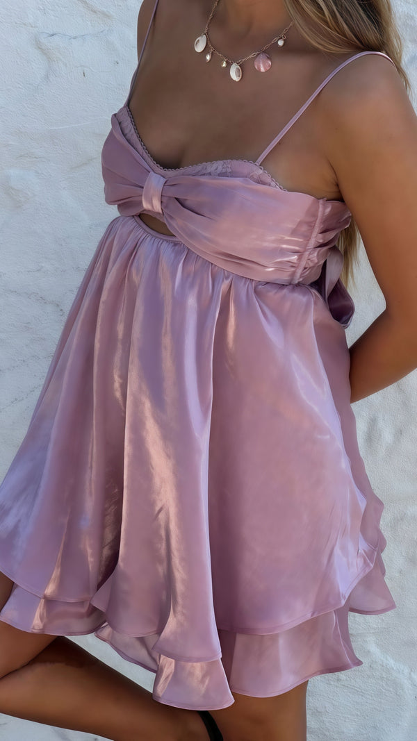 Spaghetti Straps Organza Mini Party Dress,SSR1070