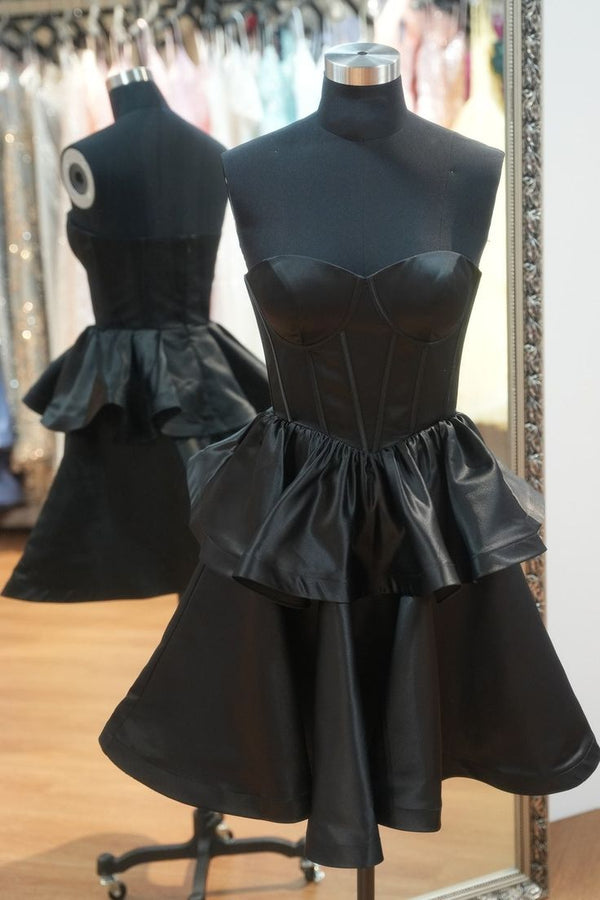 Sweetheart A-Line Homecoming Dresses Mini Party Gown, SSR3212