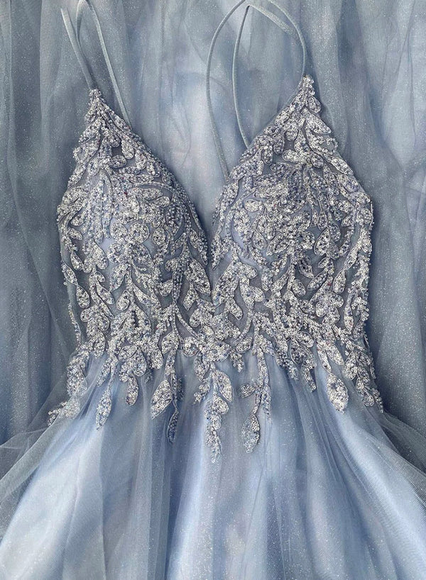 SSR0994,Shining blue prom dresses beaded long evening formal dress